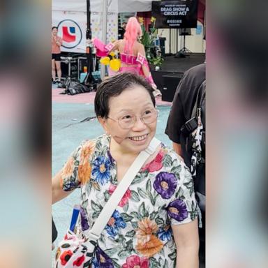 "I was a bit worried and nervous that she wouldn't be as accepting but I was very wrong," Lulu Lomein captioned the video of her grandma's reaction to her in drag, which now has over 4 million views.