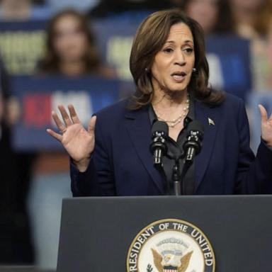 VIDEO: Harris travels across Wisconsin in battleground blitz