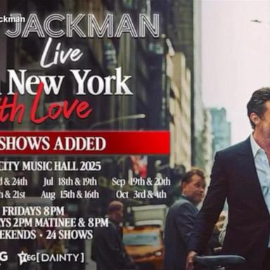 VIDEO: Hugh Jackman announces return to the stage in New York