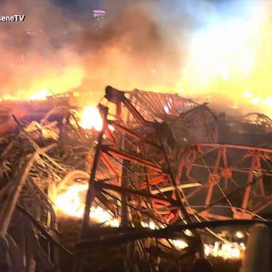 VIDEO: 4 killed after helicopter crashes into radio tower in Texas