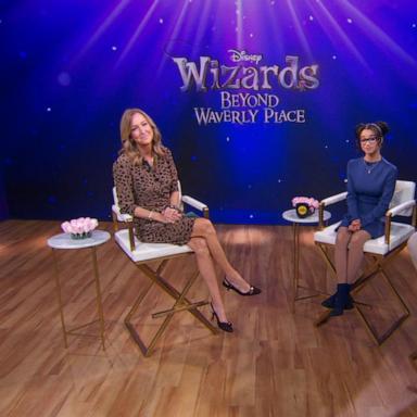 VIDEO: David Henrie and Janice LeAnn Brown talk 'Wizards Beyond Waverly Place'