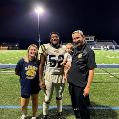 Pete lost his parents and sister in a brutally tough two years of his life. Then, his former teacher and current assistant football coach took him in so he "always has a spot to call home.”