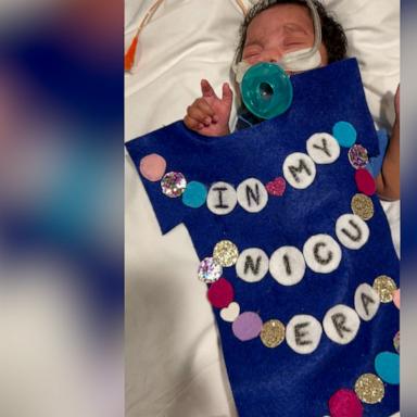 Staff at the Children's Hospital New Orleans NICU dressed up the babies in honor of Taylor Swift's upcoming concerts in New Orleans.