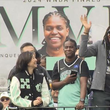 VIDEO: NYC celebrates Liberty’s WNBA championship win with parade