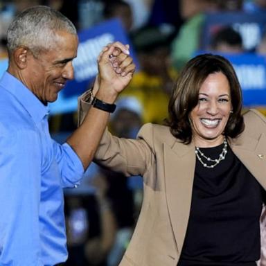 VIDEO: Obama, Springsteen campaign with Harris at Georgia rally