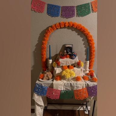 VIDEO: Family builds ofrenda for late dog, celebrate Dia de Los Muertos for the 1st time 