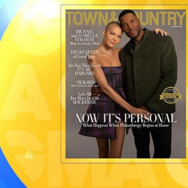 VIDEO: Michael and Isabella Strahan on the cover of Town and Country magazine