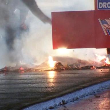 VIDEO: Hundreds of ballots destroyed in drop box fire