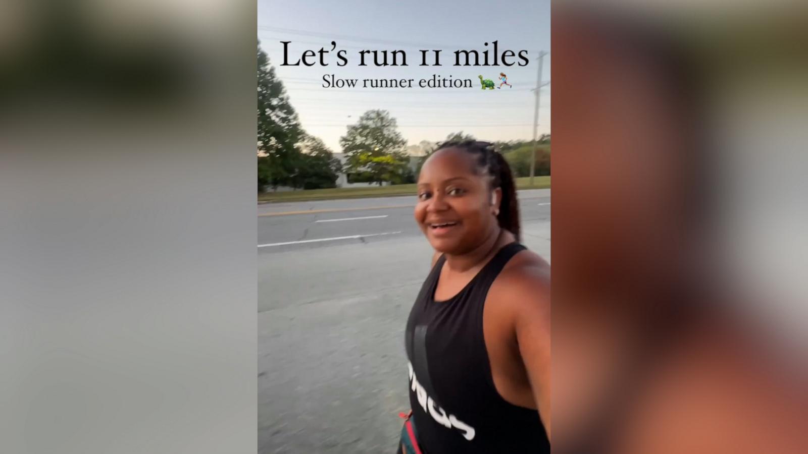 Tatiana O’Hara is a proud slow runner, and has created a community online that encourages other new runners and moms to be brave enough to get out there and know that it’s “your race, your pace.”