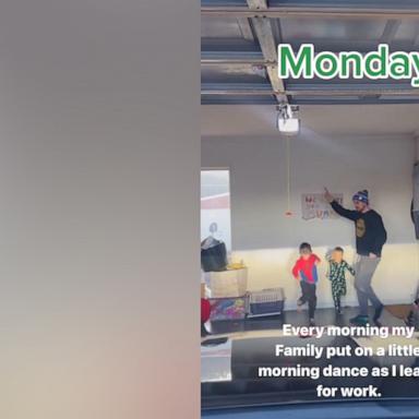 VIDEO: Family sends mom off to work every day with funny dance routine