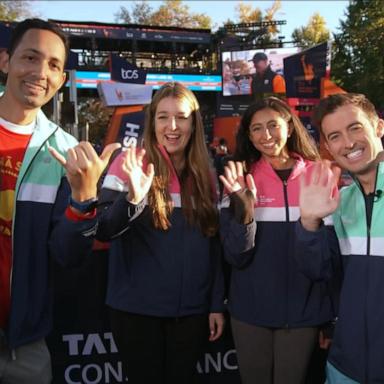 VIDEO: NYC Marathon runners share their inspiration to compete in the race