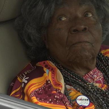 VIDEO: 102-year-old casts ballot