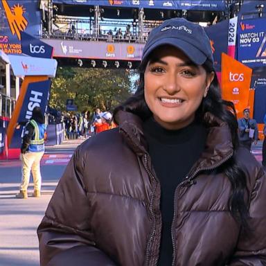 VIDEO: New York City Marathon underway