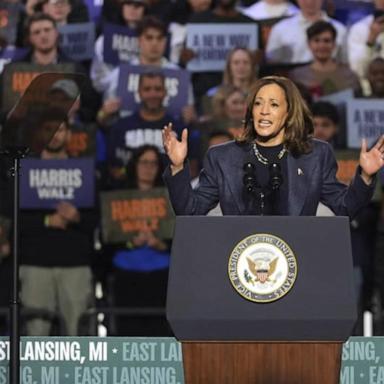 VIDEO: Harris makes final pitch to Michigan voters ahead of election