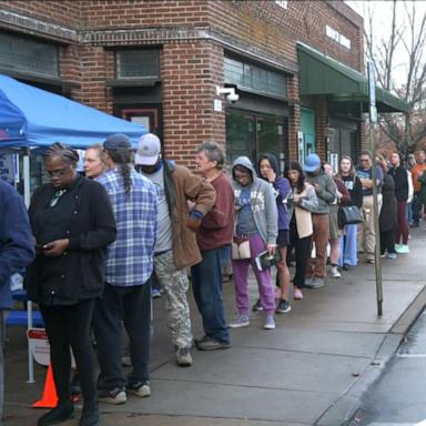 VIDEO: North Carolina goes to vote in aftermath of Hurricane Helene