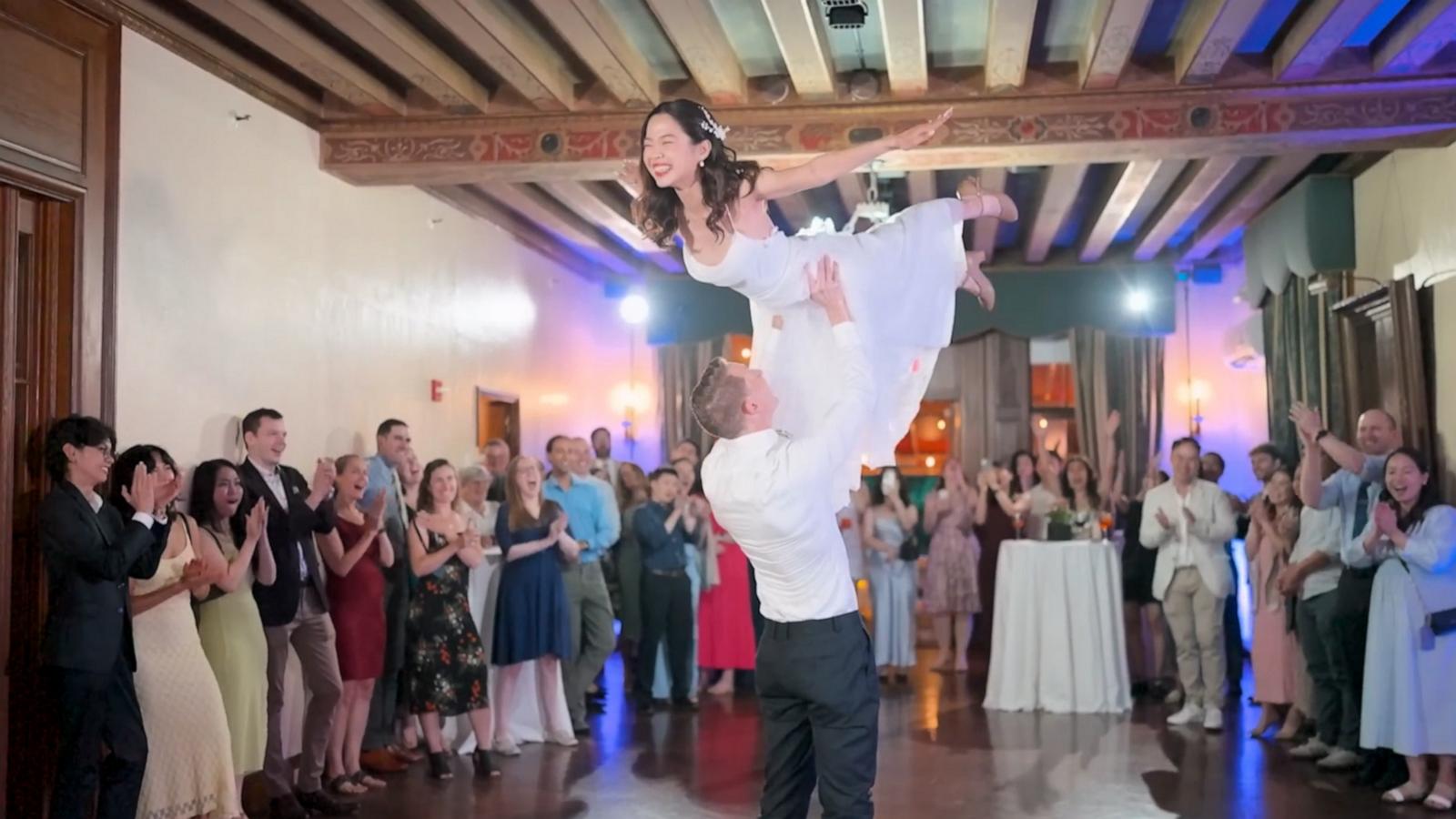 Lan and Chris Donais had the the time of their life at their wedding!