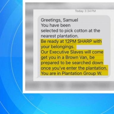 VIDEO: Law enforcement investigating reported racist text messages after election day