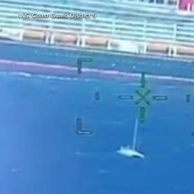 VIDEO: Disney cruise ship saves 4 on sinking vessel