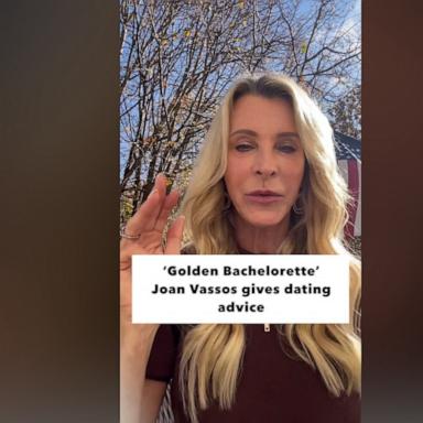 Vassos gave dating advice to her followers ahead of the "Golden Bachelorette" finale in a video posted to her Instagram.