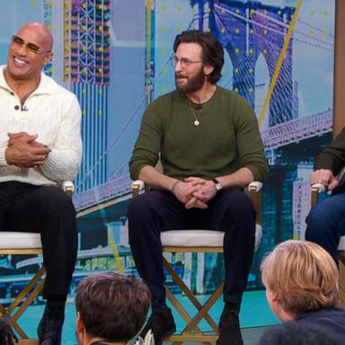 VIDEO: Cast of 'Red One' talks new film