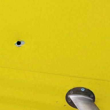 VIDEO: Spirit Airlines jet struck by gunfire