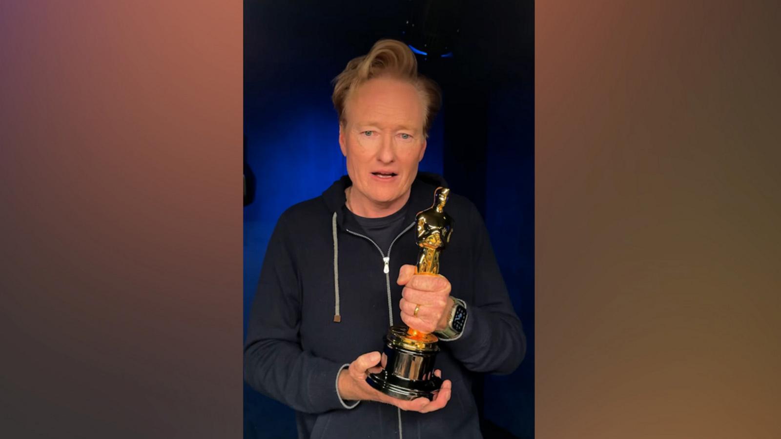 VIDEO: Meet your 2025 Oscars host, Conan O'Brien