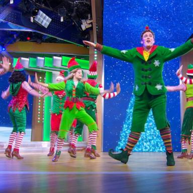 VIDEO: Cast of 'Elf the Musical' performs on 'GMA'