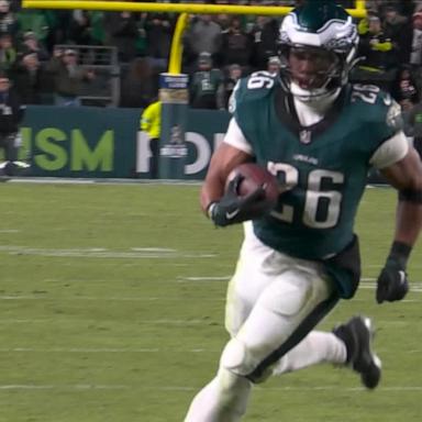 VIDEO: Saquon Barkley helps Eagles defeat Commanders 26-18