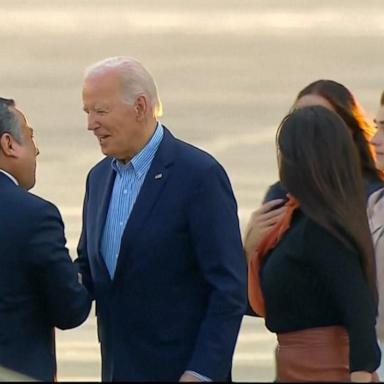 VIDEO: Biden begins farewell tour and meets with world leaders in Latin America