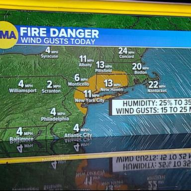 VIDEO: Fire threat persist in drought-ridden Northeast