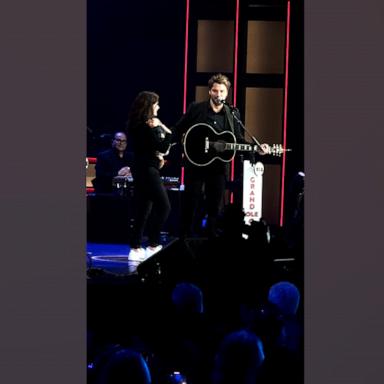 VIDEO: Luke Grimes brings wife and newborn son out on Grand Ole Opry stage 