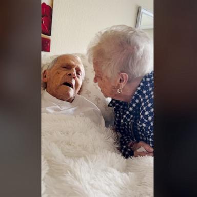 Paul Lallier, who died at age 91 days after the video was posted, was married to his wife Meleda for 69 years.