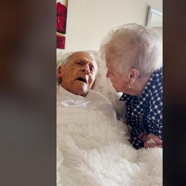 Paul Lallier, who died at age 91 days after the video was posted, was married to his wife Meleda for 69 years.