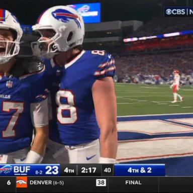 VIDEO: Bills end Chiefs undefeated streak with 30-21 win 