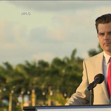 VIDEO: Matt Gaetz faces sexual misconduct allegations