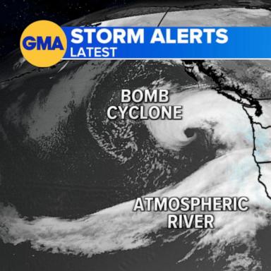 VIDEO: West Coast braces for bomb cyclone