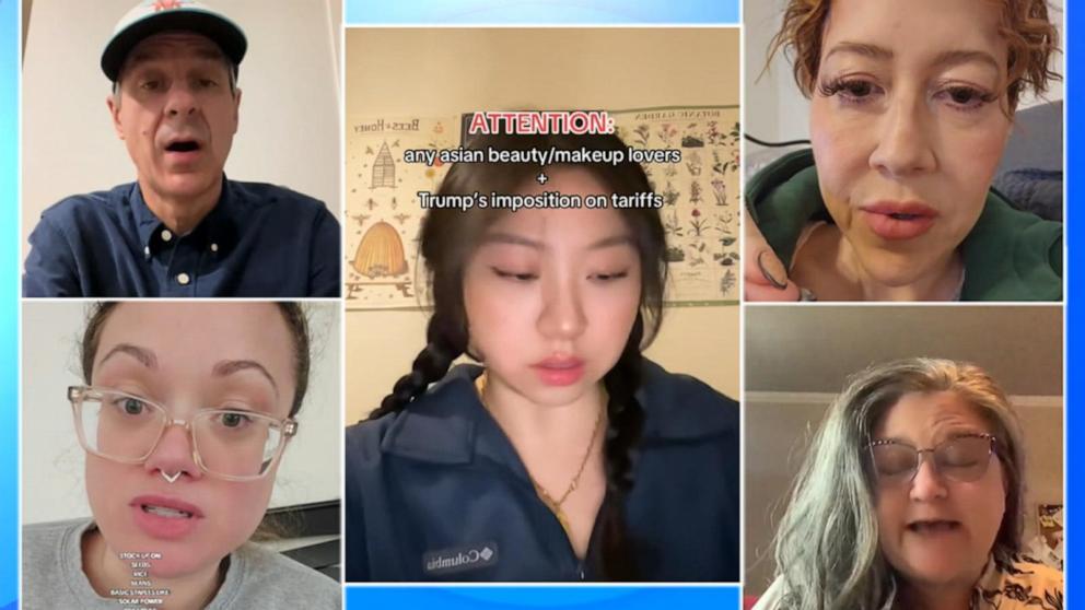 VIDEO: Influencers warn shoppers to stock up before Trump’s tariffs potentially raise prices