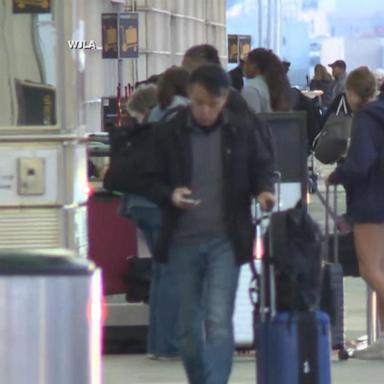 VIDEO: Millions on the move for Thanksgiving rush