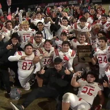 VIDEO: California School for the Deaf wins 3rd straight football championship