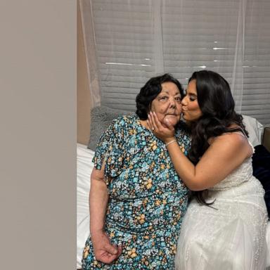 New bride Dinahlee Nava says her grandma is her hero! 