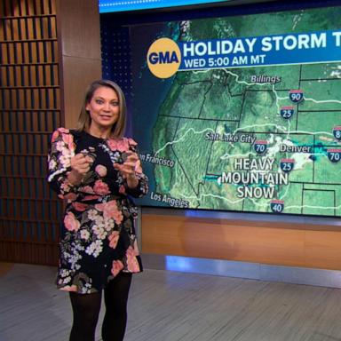 VIDEO: Storm threatens Thanksgiving weather