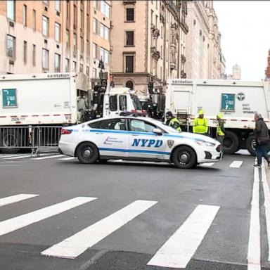 VIDEO: Police step up security ahead of Thanksgiving parade in NYC