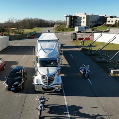 VIDEO: How to stay safe driving around semi-trucks