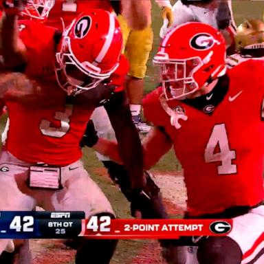 VIDEO: 8 overtimes in college football game thriller