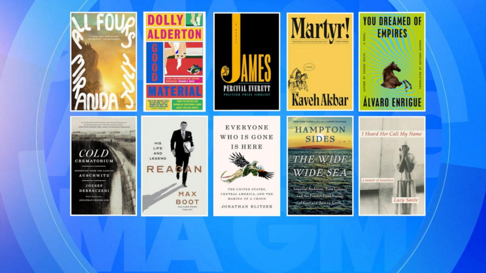 New York Times reveals 10 best books of 2024 Good Morning America