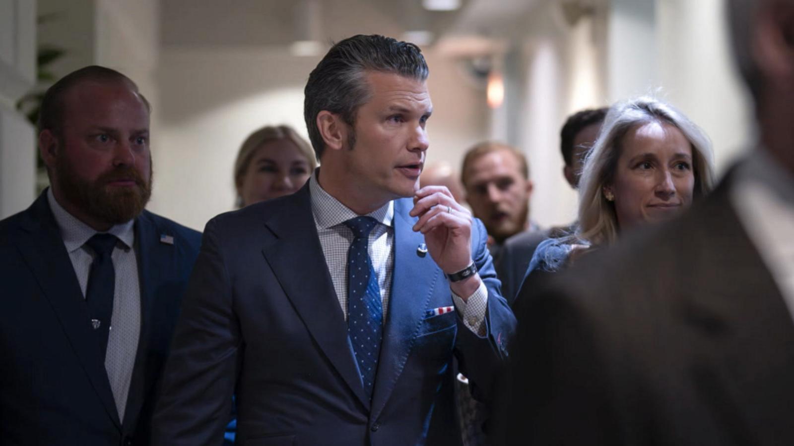 VIDEO: Fallout as Pete Hegseth tries to keep candidacy for defense secretary alive