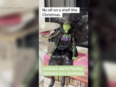 WATCH:  Elphaba on the shelf-aba