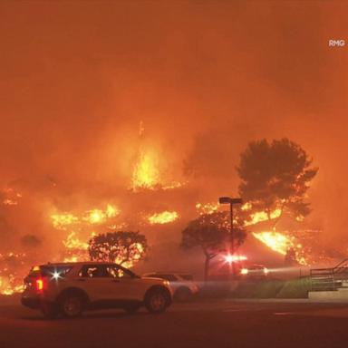 VIDEO: Franklin fire spreads throughout Malibu