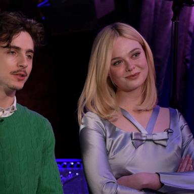 VIDEO: Timothée Chalamet and Elle Fanning talk 'A Complete Unknown'