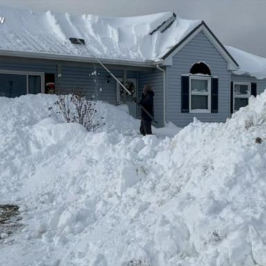 VIDEO: Major storm brings heavy snow and ice to Midwest and Northeast